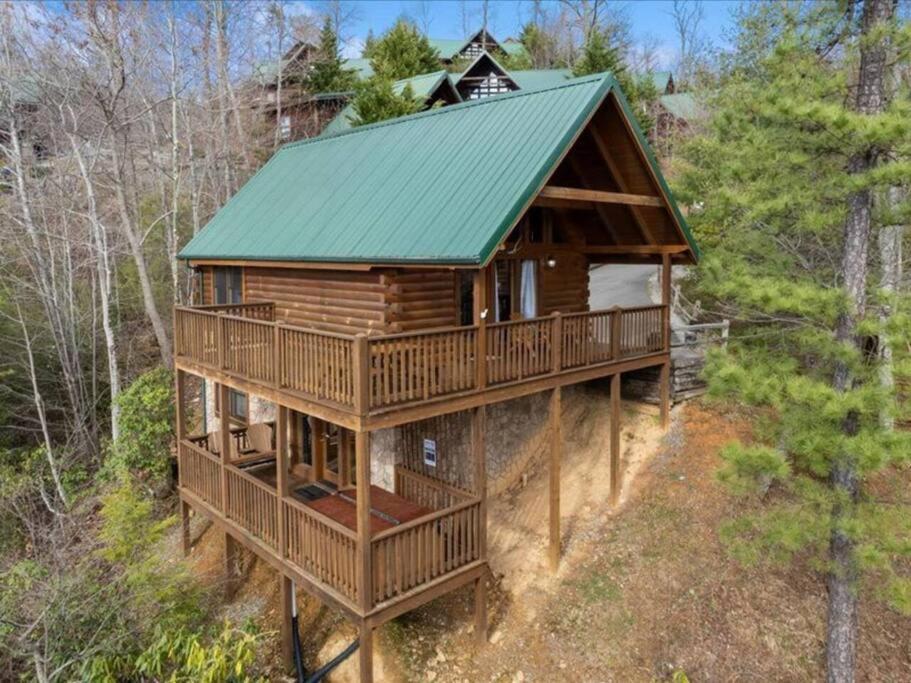 Villa Breathtaking Views Of The Smokies, 3 Mins To Gatlinburg Exterior foto